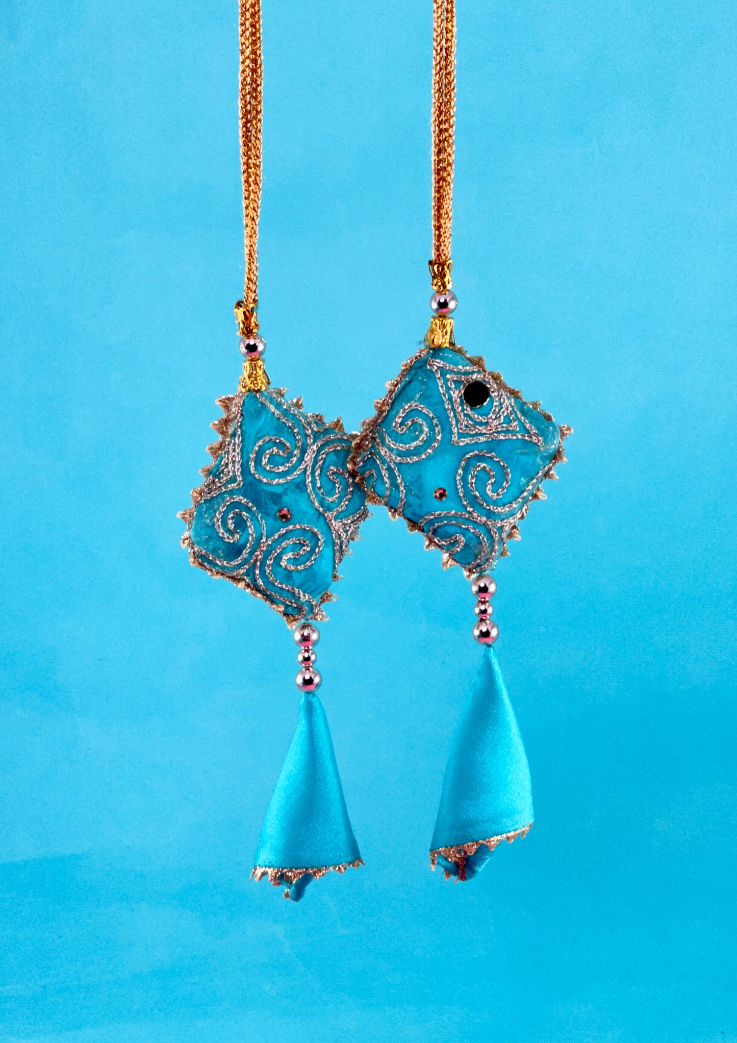 Majestic Azure Potli Bag