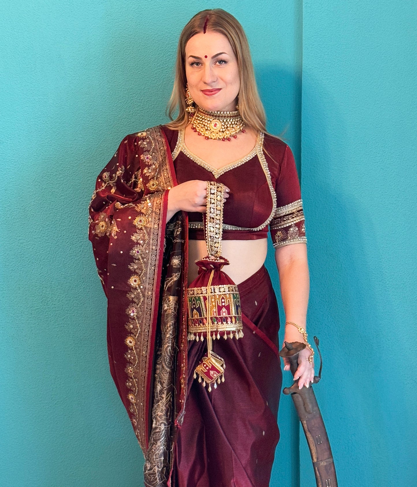 Mystical Mehroom Potli Bag