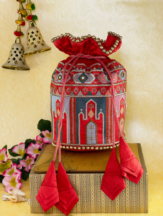 Rosewood Regal Potli Bag