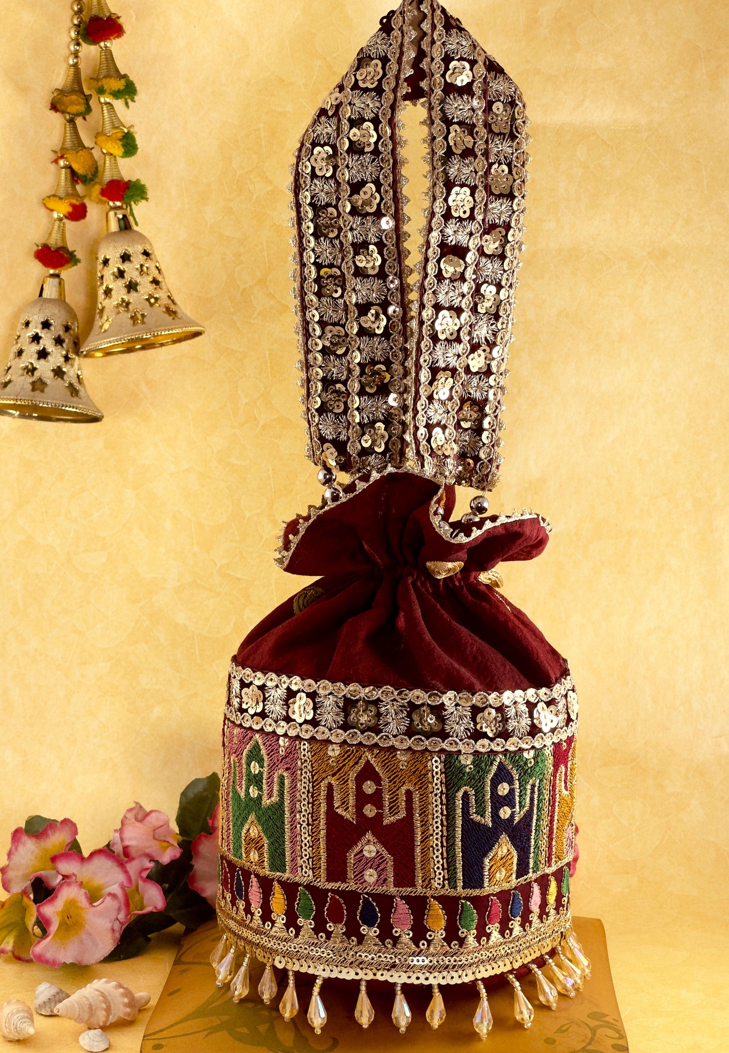Mystical Mehroom Potli Bag