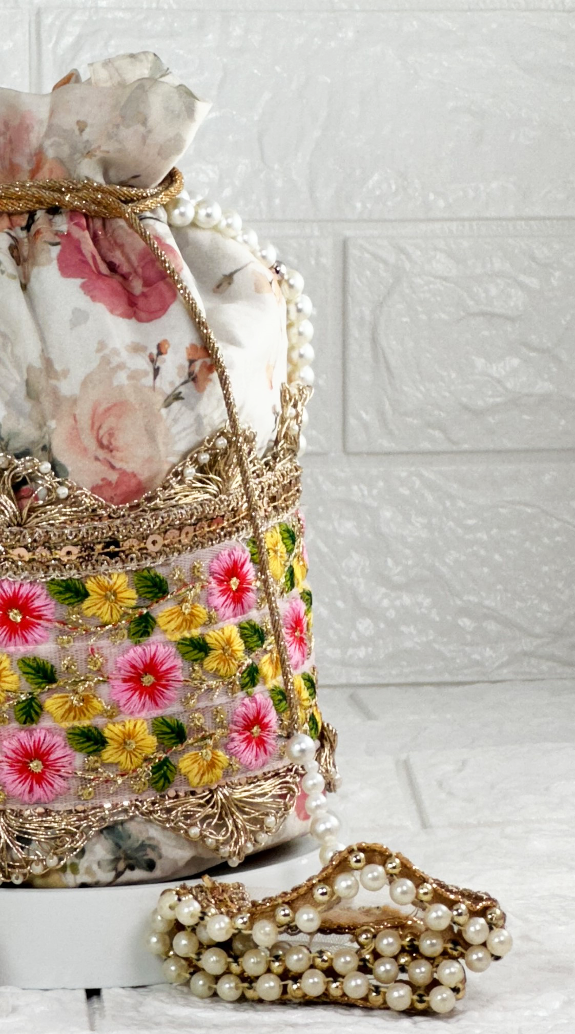 Pearl Bliss Potli Bag