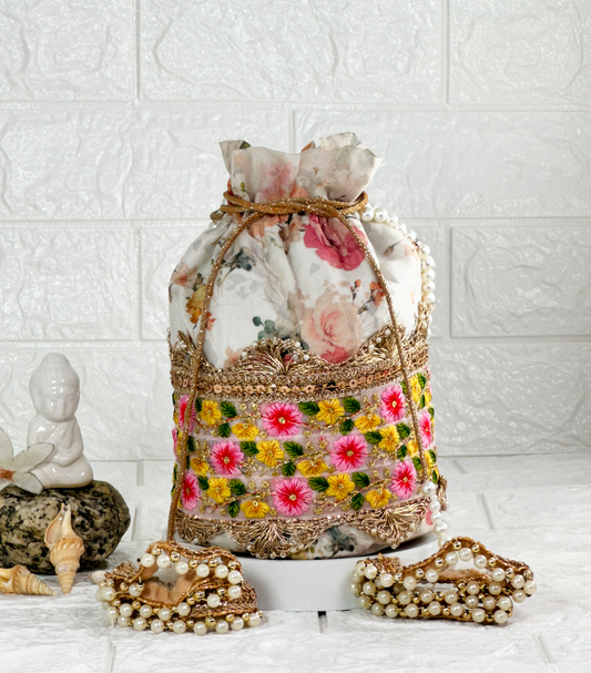 Pearl Bliss Potli Bag