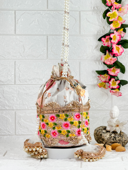 Pearl Bliss Potli Bag