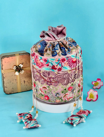 Botanical Beauty Potli Bag