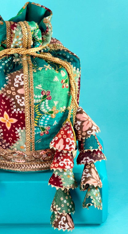 Keyuri Tassel Potli Bag