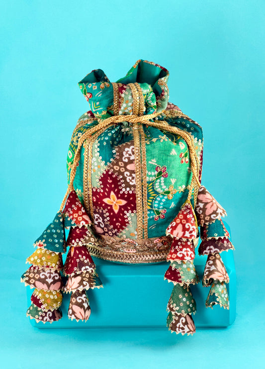 Keyuri Tassel Potli Bag