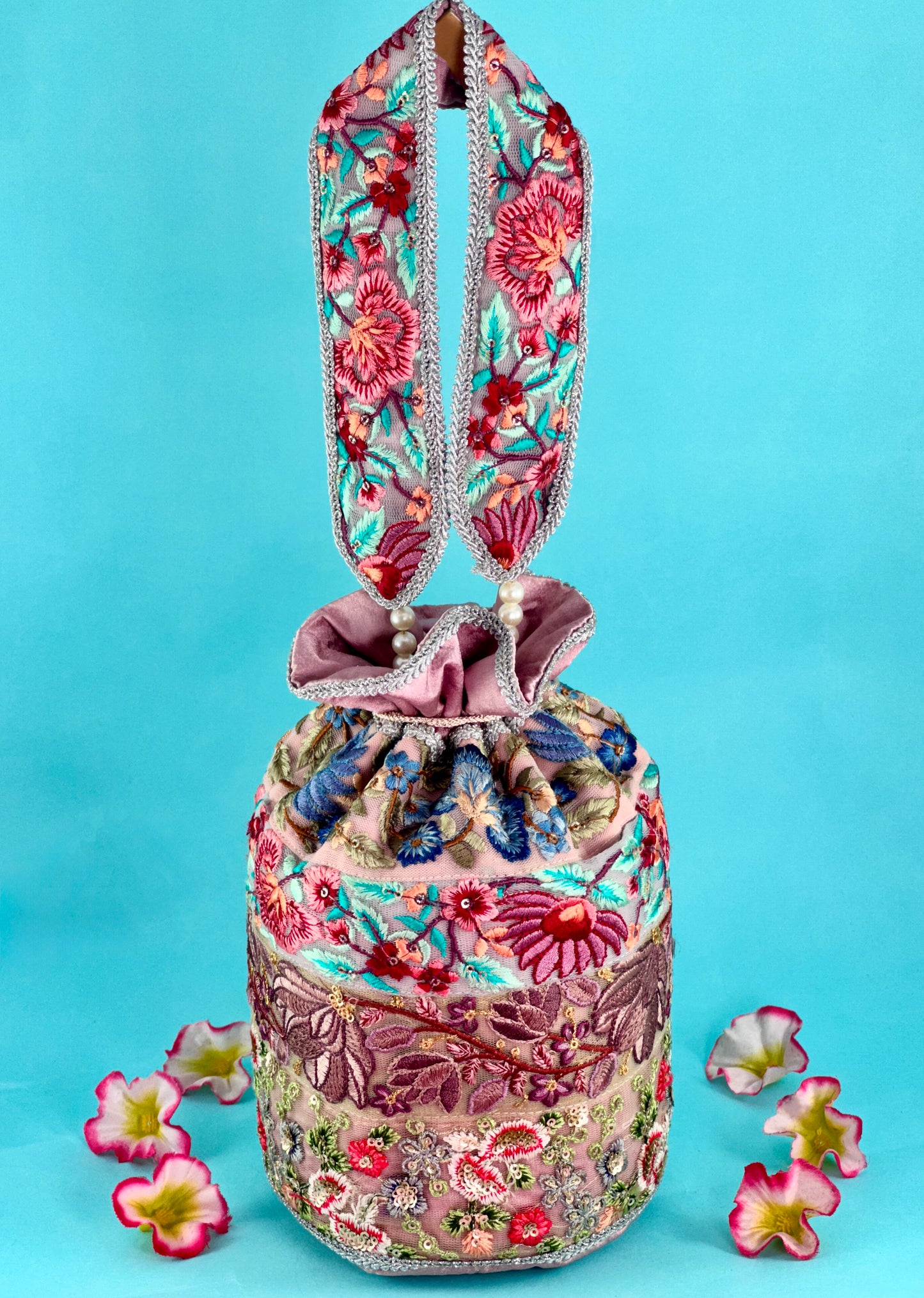 Botanical Beauty Potli Bag
