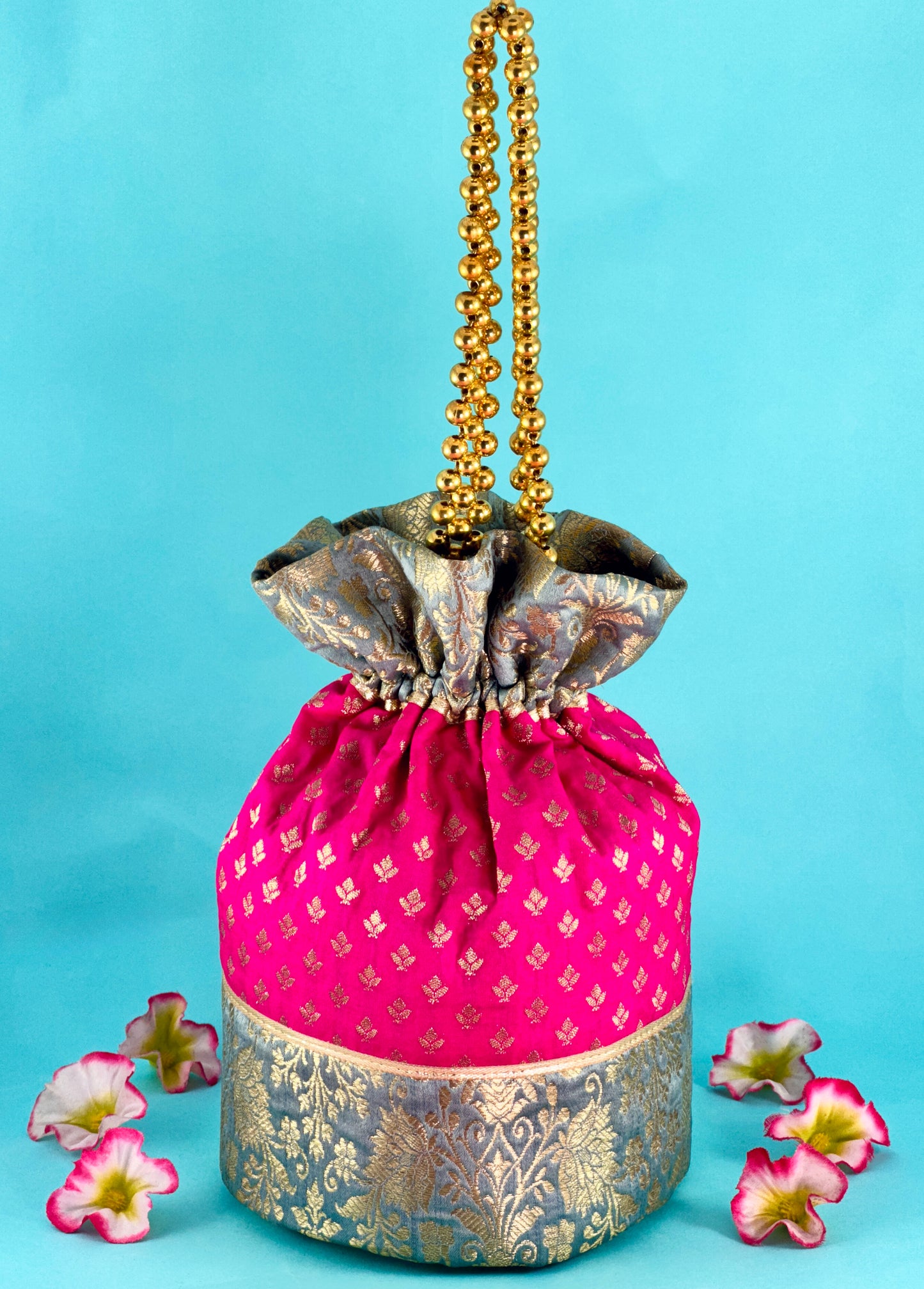 Pink Opal Potli Bag