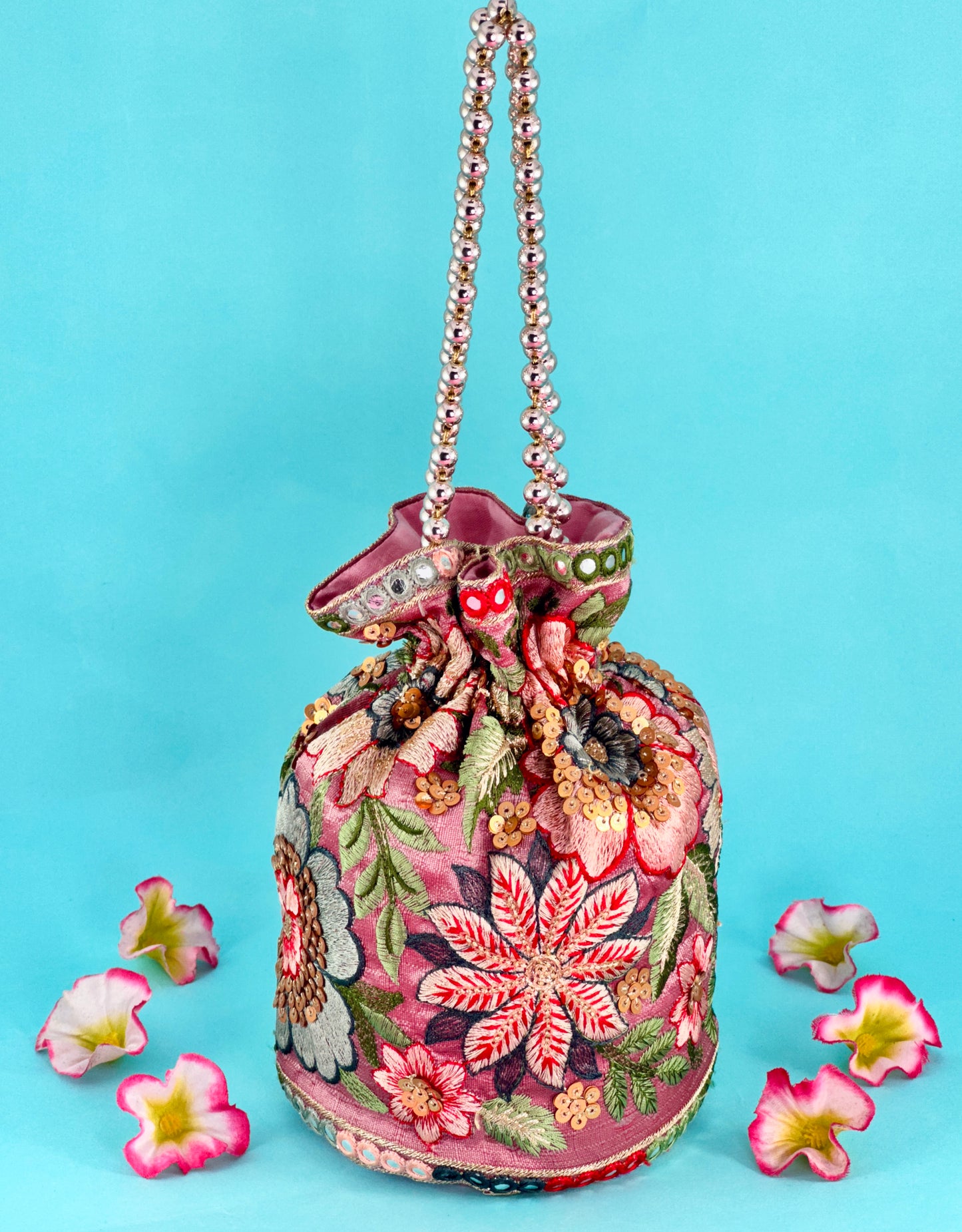 Flower Kissed Potli Bag