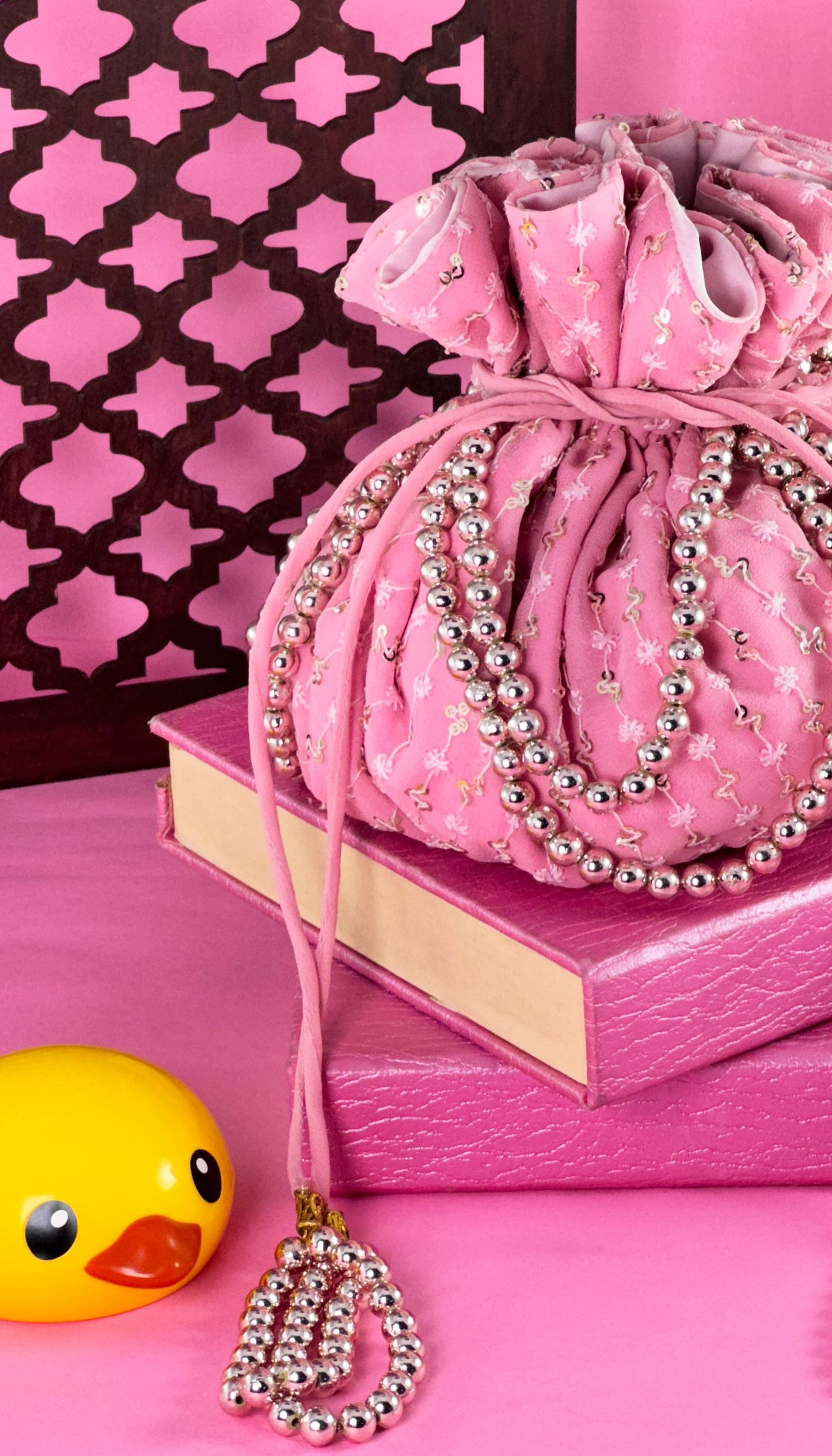 Rosebud Bliss Potli Bag