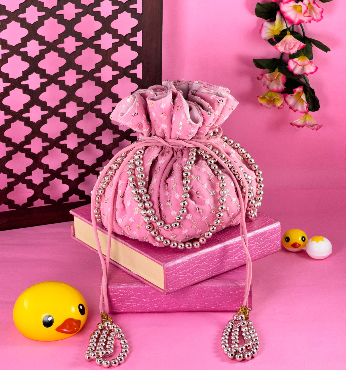 Rosebud Bliss Potli Bag