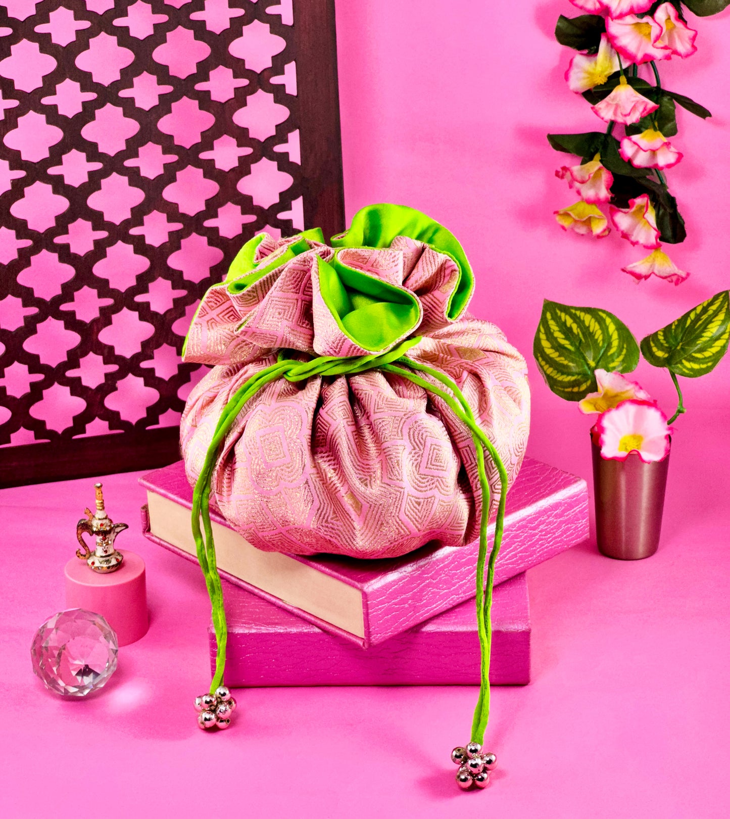 Jade Vine Potli Bag