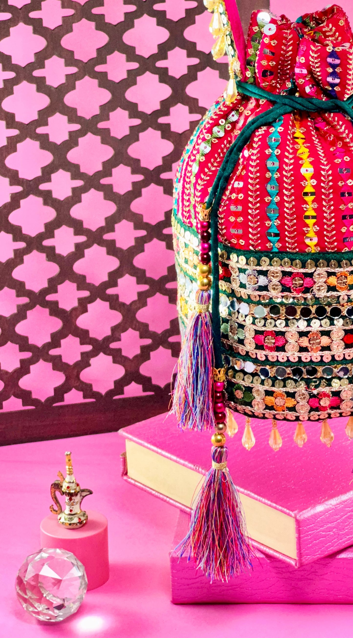 Floral Fiesta Potli Bag