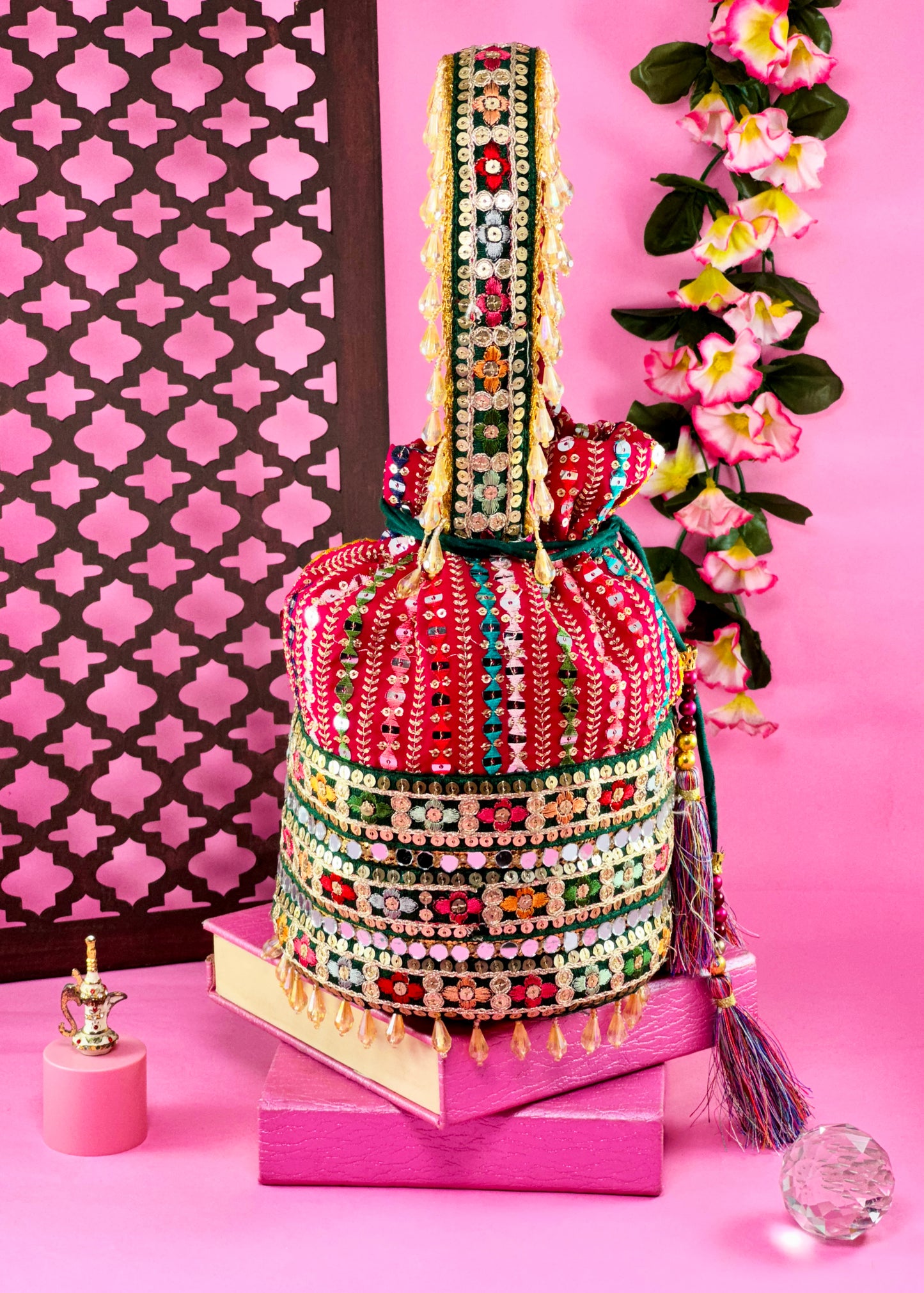 Floral Fiesta Potli Bag